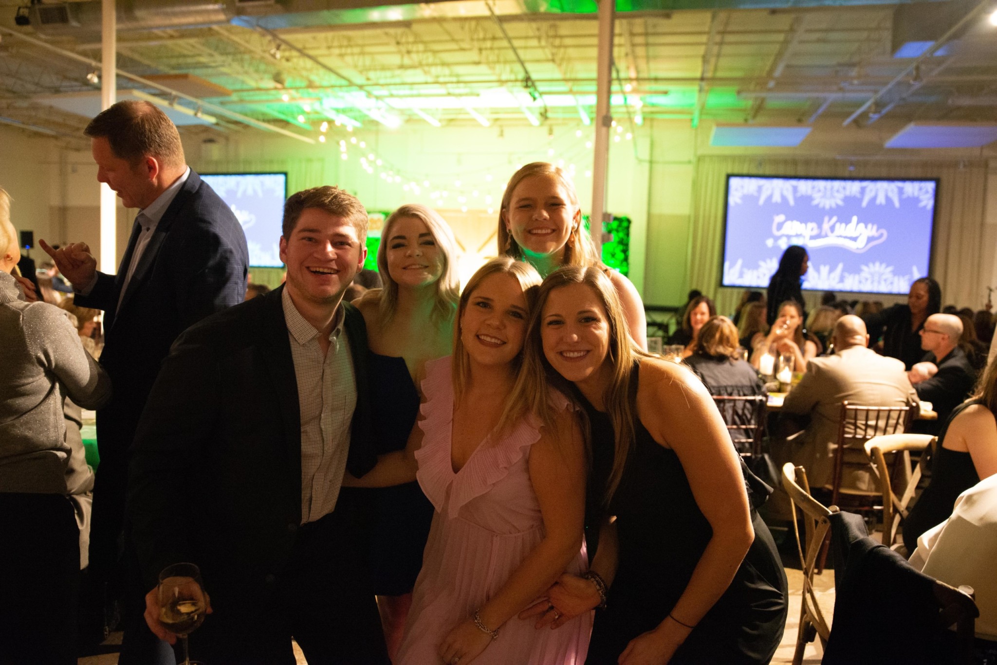 Event attendees at a Camp Kudzu event