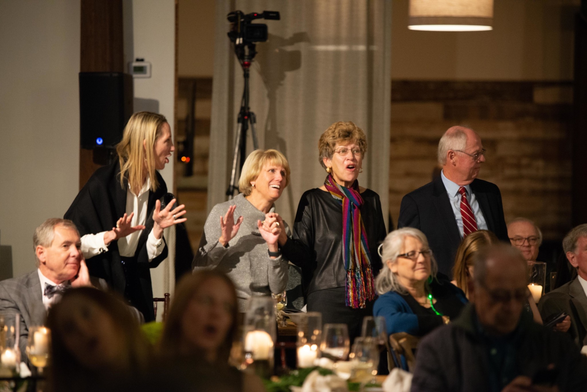 Event attendees at a Camp Kudzu event